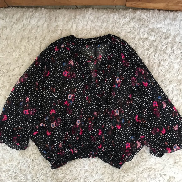 Express Long Sleeve Blouse - Picture 1 of 4